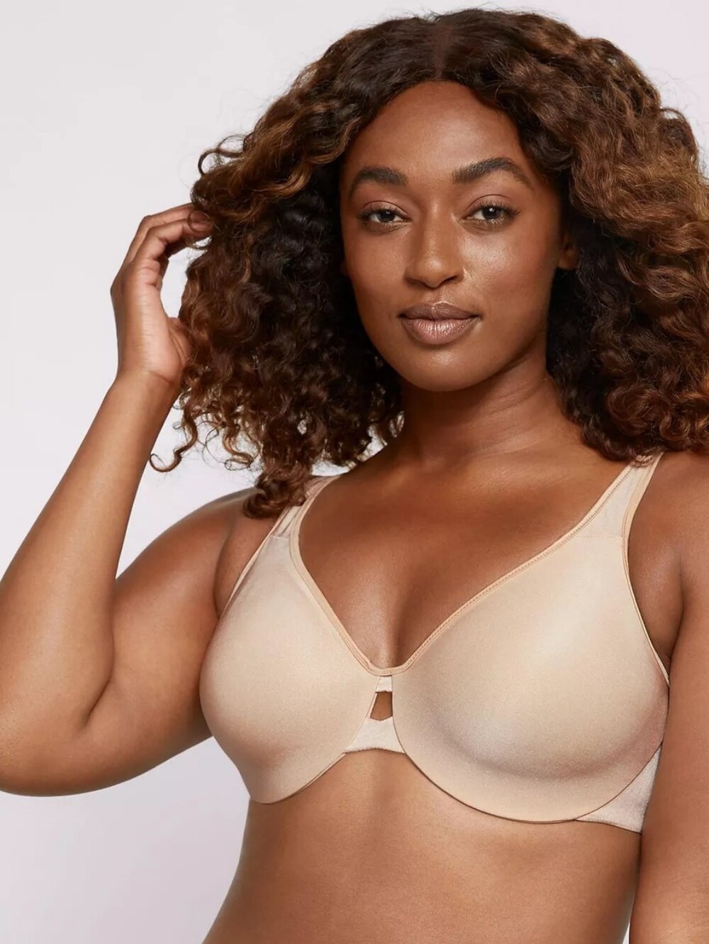 Lilyette by Bali Plunge Into Comfort Minimizer Bra Underwire 40D New $42 WL263